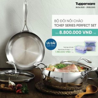 Bộ đôi nồi chảo t chef series perfect set
