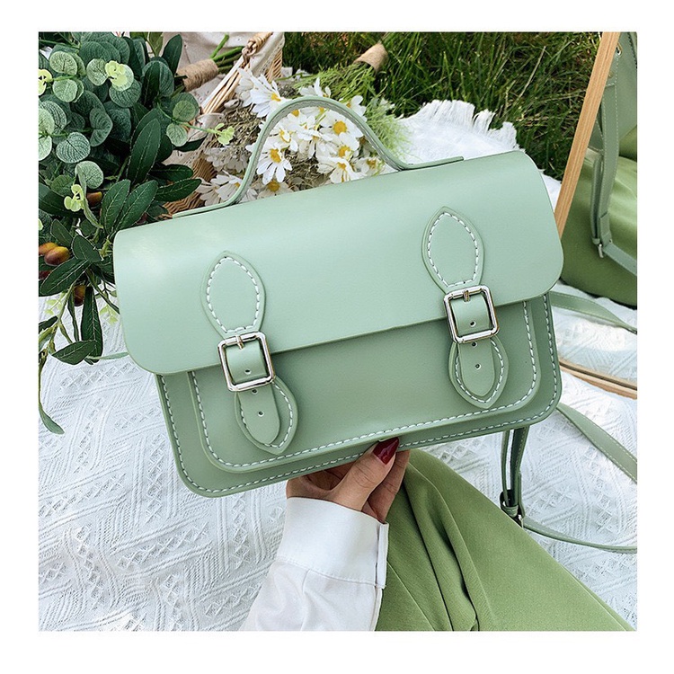 [Có Video HD] Set Nguyên Liệu DIY Túi Xách Handmade Đeo Chéo Da PU Khâu Tay Cá Tính Phù Hợp Đi Dạo Phố