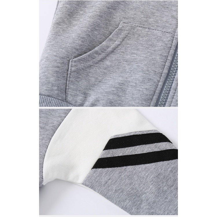 Áo Hoodie cho bé WAPYPY áo nỉ có mũ thu đông