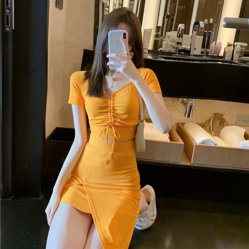 Đầm Ôm Dáng Thời Trang Mùa Hè Hàn Quốc Dành Cho Nữ