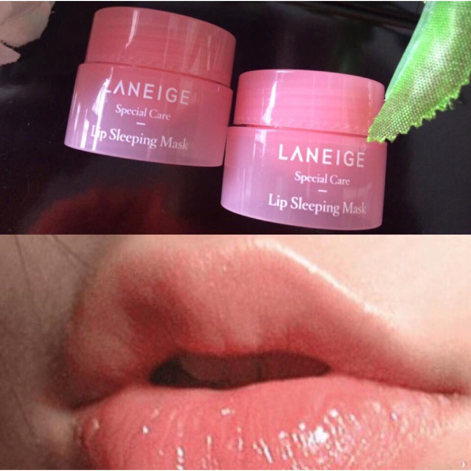 Mặt nạ ngủ cho môi Laneige Lip Sleeping Mask Berry 3g - 20g Miniature ( HÀN QUỐC ) #Pvy Beauty