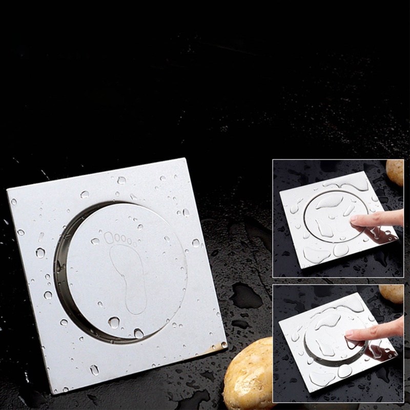 Nắp Chặn Cống Thoát Nước Sàn Nhà Bằng Thép Không Gỉ