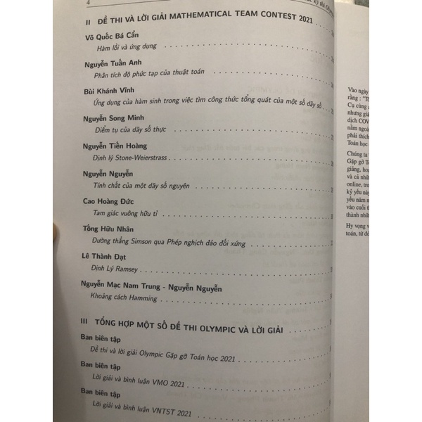 Sách - Phương pháp Giải toán qua các kì thi olympic