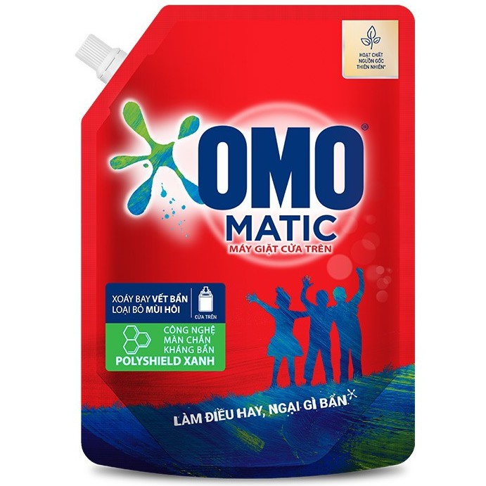 Nước giặt Omo cửa trên 3.1kg/ hương comfort nồng nàn vàng 2.9kg