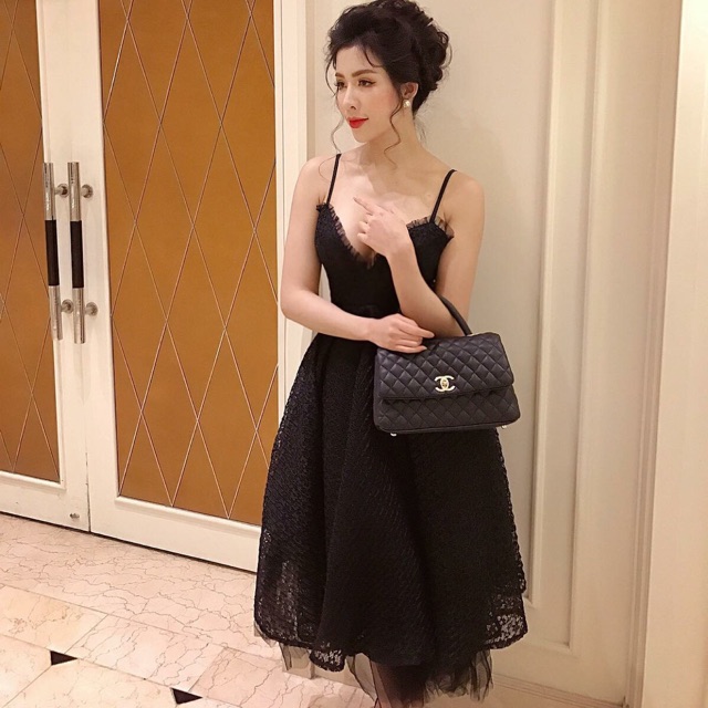 Váy voan ren xoè tiểu thư (ẢNH THẬT Ở CUỐI)