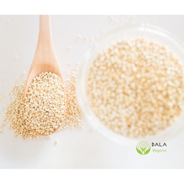 Hạt diêm mạch quinoa trắng Simply Natural 500gr