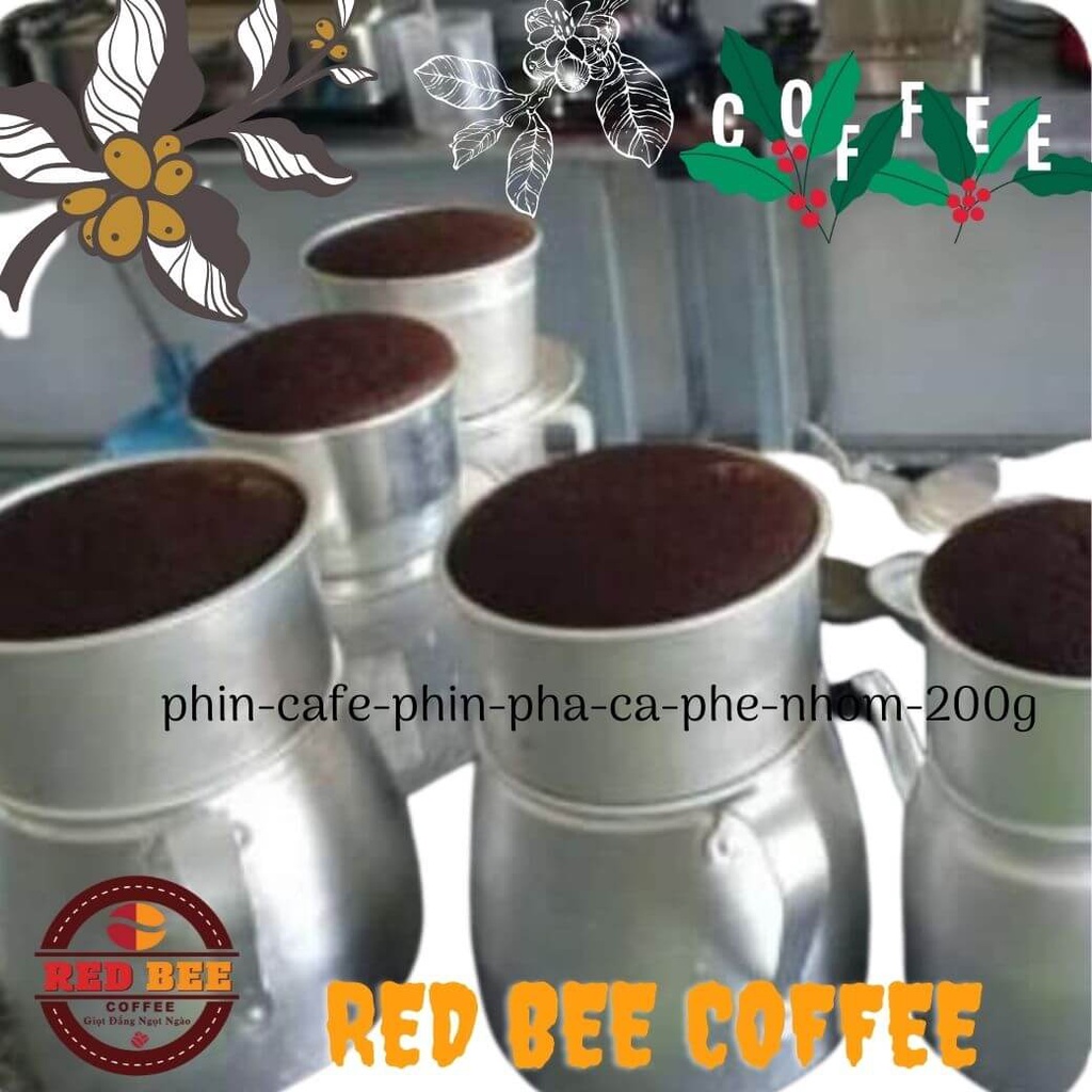 Phin cafe, phin nhôm to phin pha cà phê cỡ lớn 100gram - 200gram