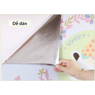 Decan dán bếp, giấy dán bếp chống dầu mỡ cách nhiệt