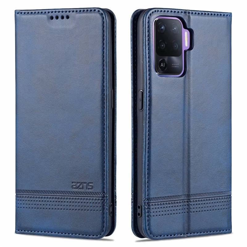 Ốp điện thoại OPPO Reno5 F Lật hấp phụ từ tính Ví da PU Vỏ điện thoại OPPO Reno 5F Reno5F Vỏ đứng