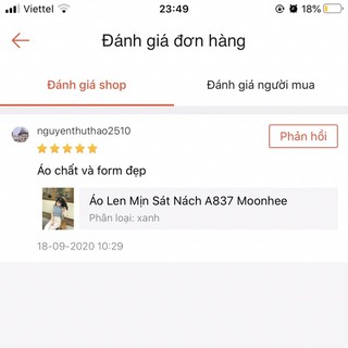 Áo Len Mịn Sát Nách A837 Moonhee