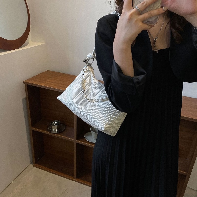 Túi Xách Tay Đeo Vai Xếp Ly Nhỏ Nhắn Tươi Mới Phong Cách Mori 2022 GYLXB292