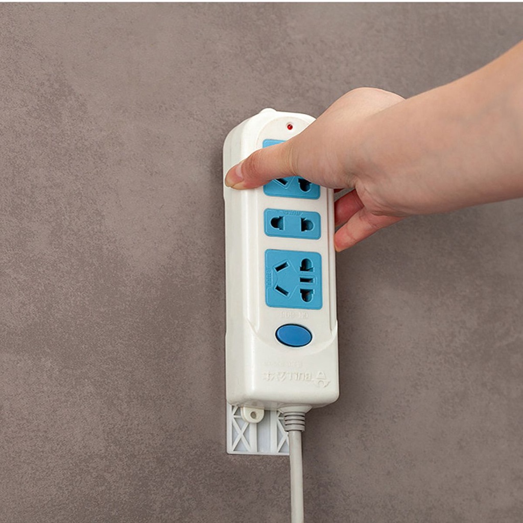 YIYU Giá Đỡ Ổ Cắm Điện Dán Tường Tự Dính Không Cần Khoan Nhiều Màu