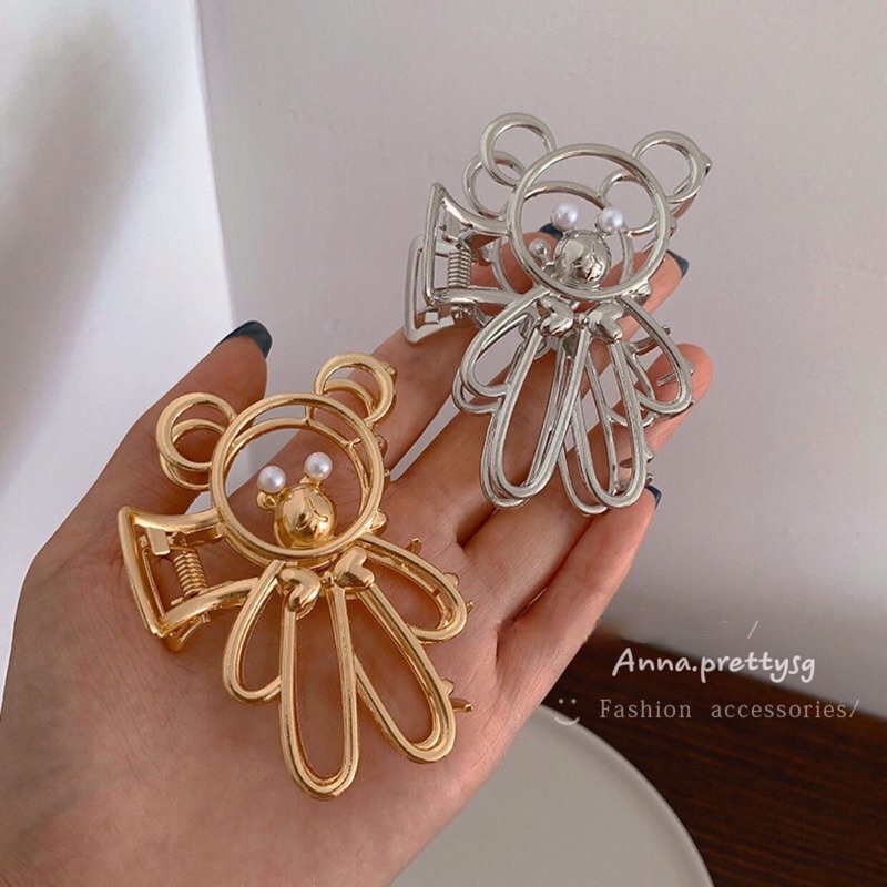Kẹp càng cua hình gấu Teddy dễ thương