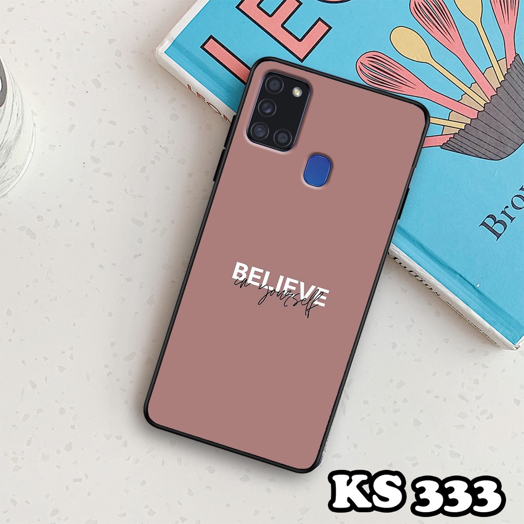 Ốp lưng Samsung A21s - Samsung A21 - Ốp in hình WordLove - Chất liệu TPU siêu bền
