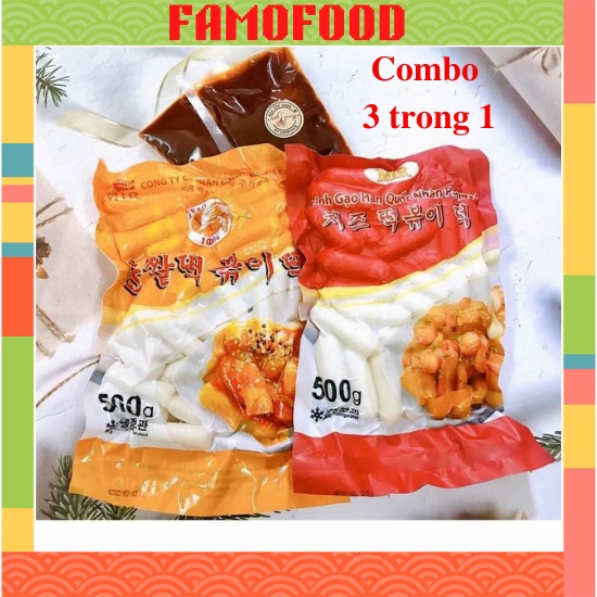 Sốt Tokbokki cay ngọt Hàn Quốc loại ngon Famofood 100g