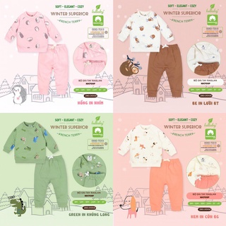 Lullaby bộ dài tay nỉ da cá cao cấp nh709p 2021