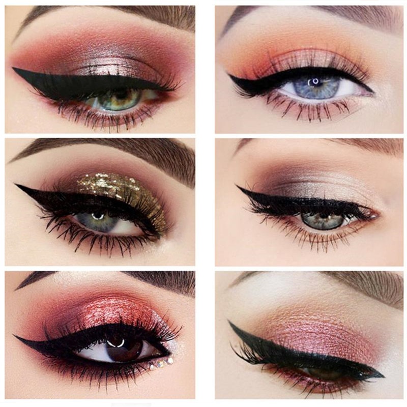 Bút Kẻ Mắt Thiết Kế 2 Trong 1 Không Thấm Nước Nhanh Khô