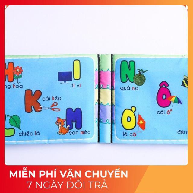 Sách vải to - CHỮ CÁI TIẾNG VIỆT - Pipo Vietnam SV14