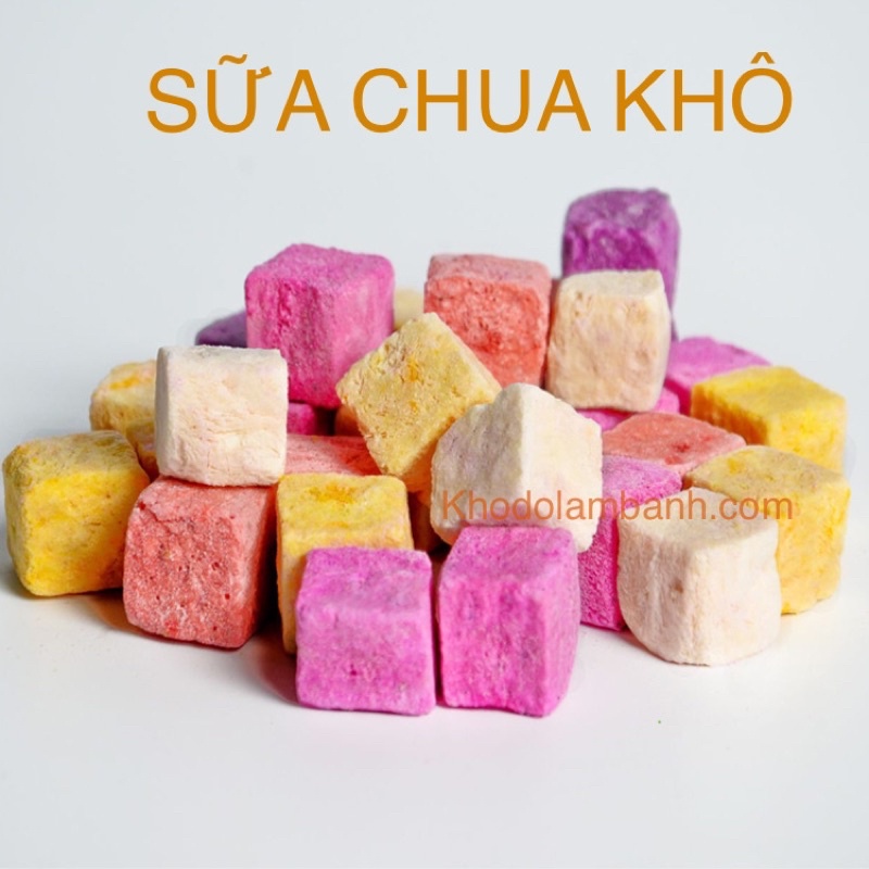 Sữa chua khô làm kẹo nougat, sữa chua sấy khô