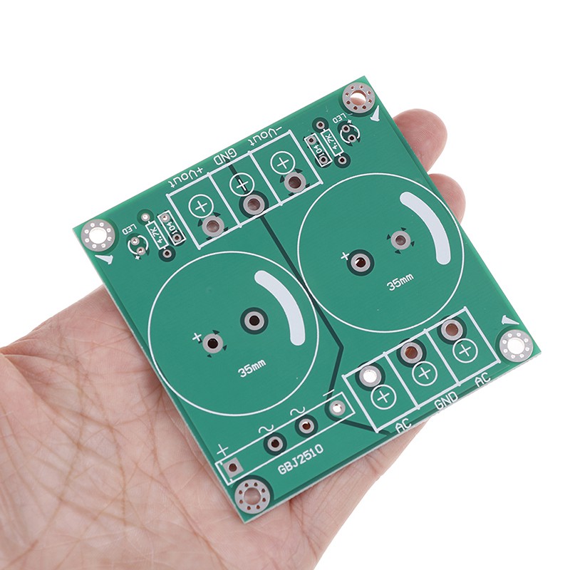 Bảng mạch chỉnh lưu pcb khuếch đại âm thanh AC-DC đơn 25A