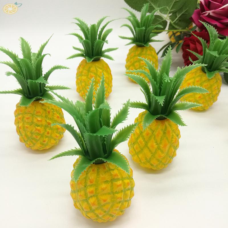 Simulated Mini Pineapple Lifelike Photographic Props Foam Toys Home Kitchen Shop Food Decorations Artificial Fruits