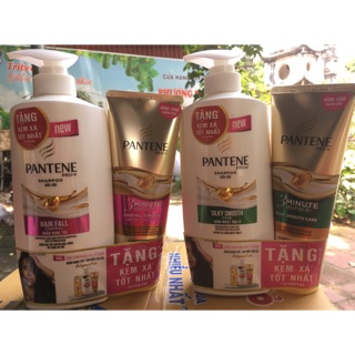 Dầu gội đầu panten 650g tặng xả 150ml