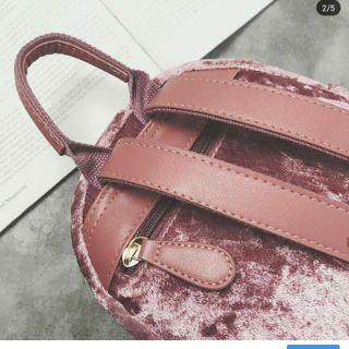 Balo mini nhung nhỏ nhắn cặp sách