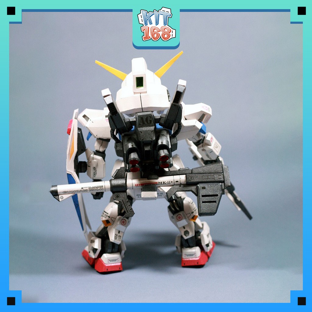 Mô hình giấy Anime Game Robot SD RX-178 MkII Gundam