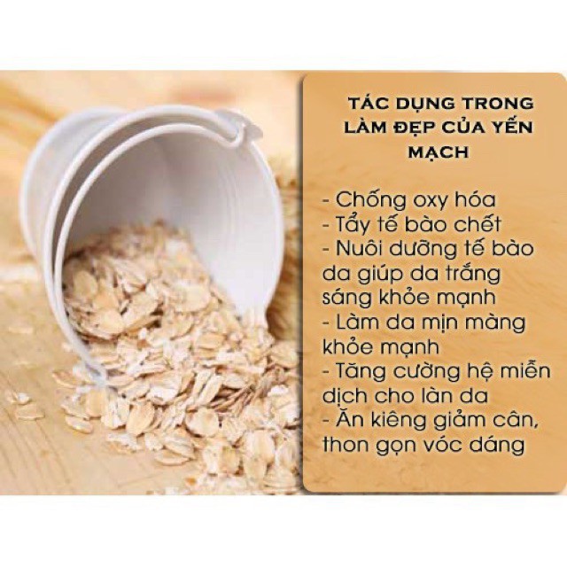 1kg Yến Mạch Đức Cán Vỡ