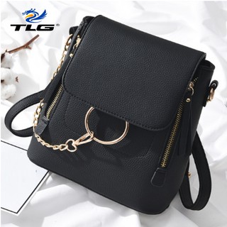 Túi nữ thời trang phong cách hàn quốc 2 trong 1 đồ da thành long tlg 208100