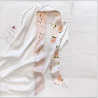 Khăn lụa buộc tóc xinh xắn phong cách Hàn Quốc cho nữ