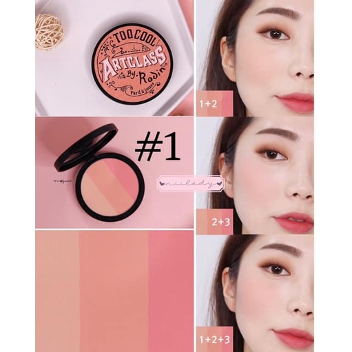 Phấn má hồng Too Cool For School Artclass By Rodin Blusher