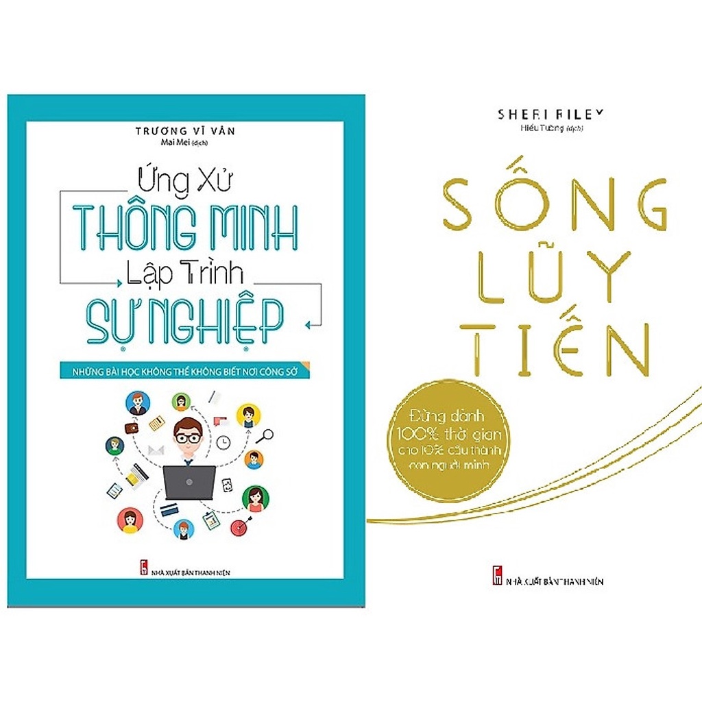 Sách - Combo Ứng Xử Thông Minh Lập Trình Sự Nghiệp ,Sống Lũy Tiến (Bộ 2 Cuốn)