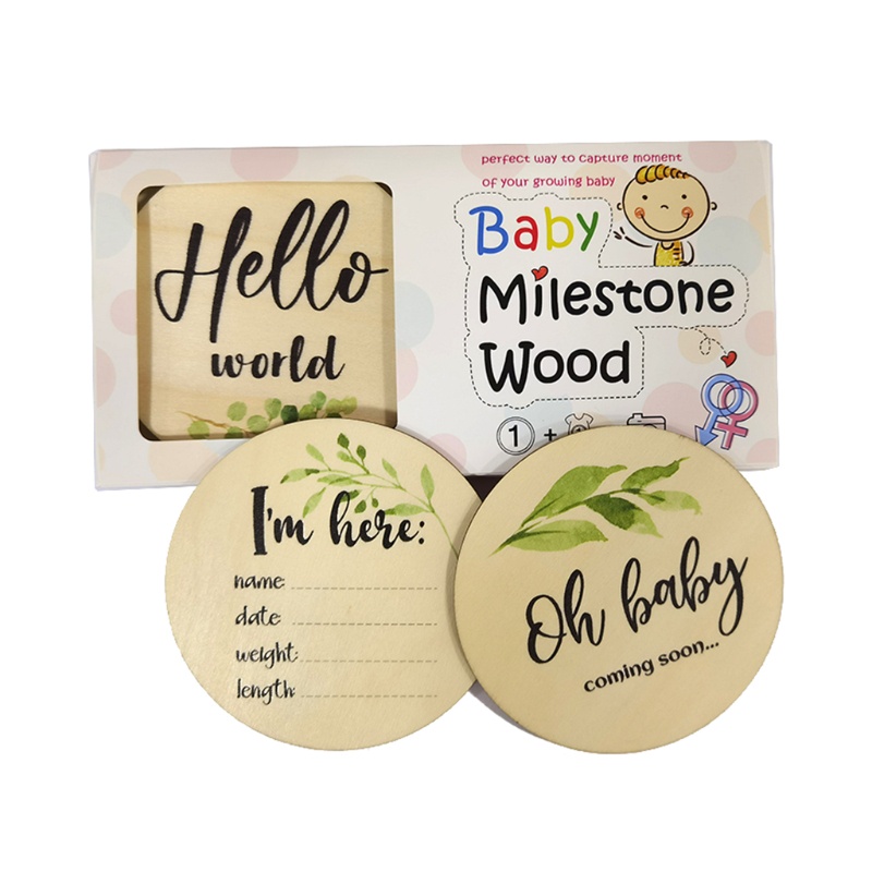 Bộ Thẻ Ghi Âm Dùng Làm Đạo Cụ Chụp Ảnh Kỷ Niệm Cho Bé Sơ Sinh