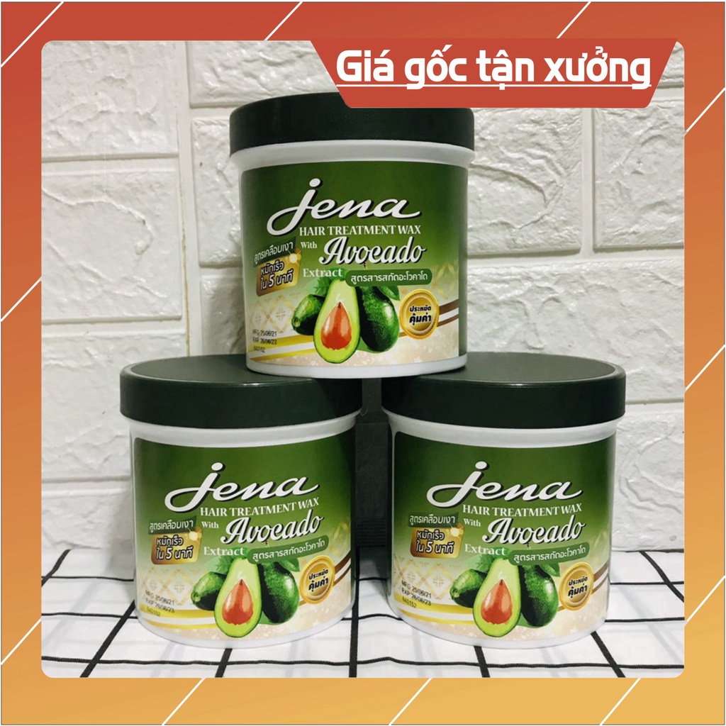 Kem ủ tóc Jena Hair Treatment Wax VỊ BƠ- Thái Lan (500g)