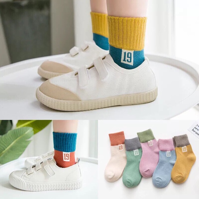 Vỉ 10 Đôi Tất Trẻ Em Số Loại 1