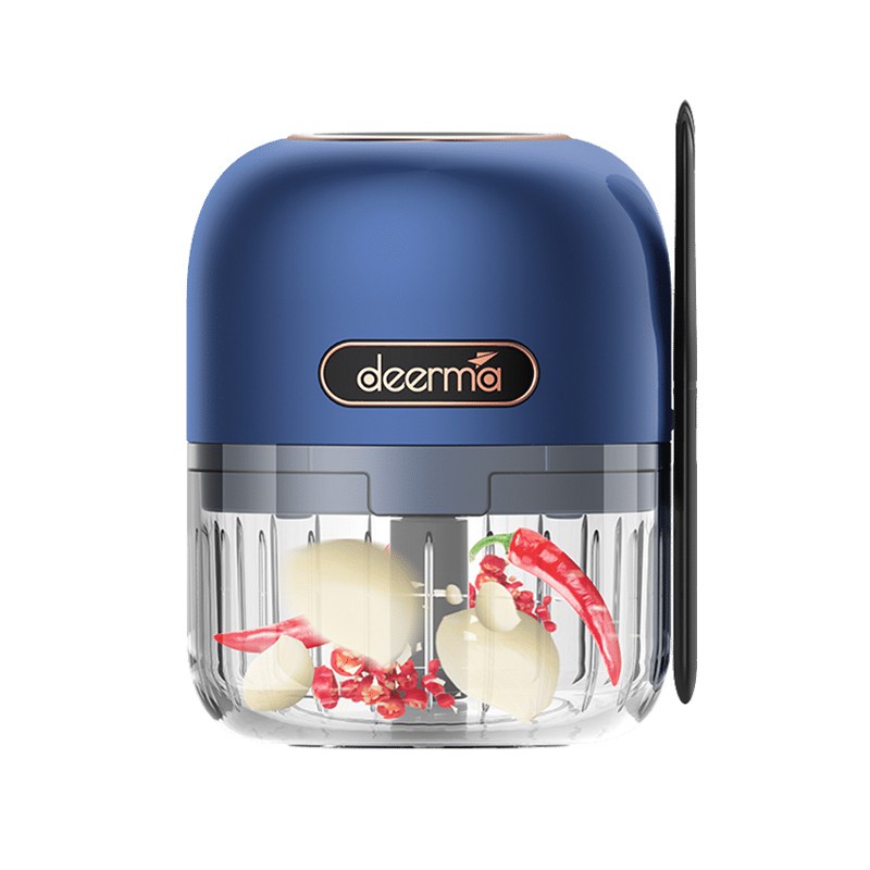 Máy xay mini xiaomi deerma Js100, dụng cụ cần thiết có trong nhà bếp tiện lợi - Máy xay thịt, tỏi, đa năng