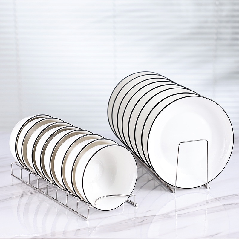 1 Giá Úp Chén Đĩa Bằng Thép Không Gỉ Tiện Dụng Cho Nhà Bếp