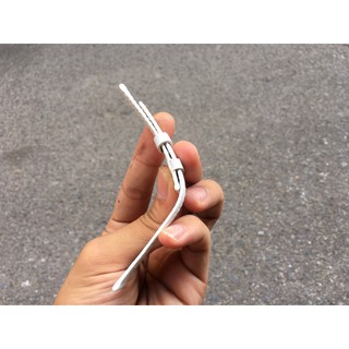 Dây đồng hồ da bò màu trắng ( size 10-20mm)
