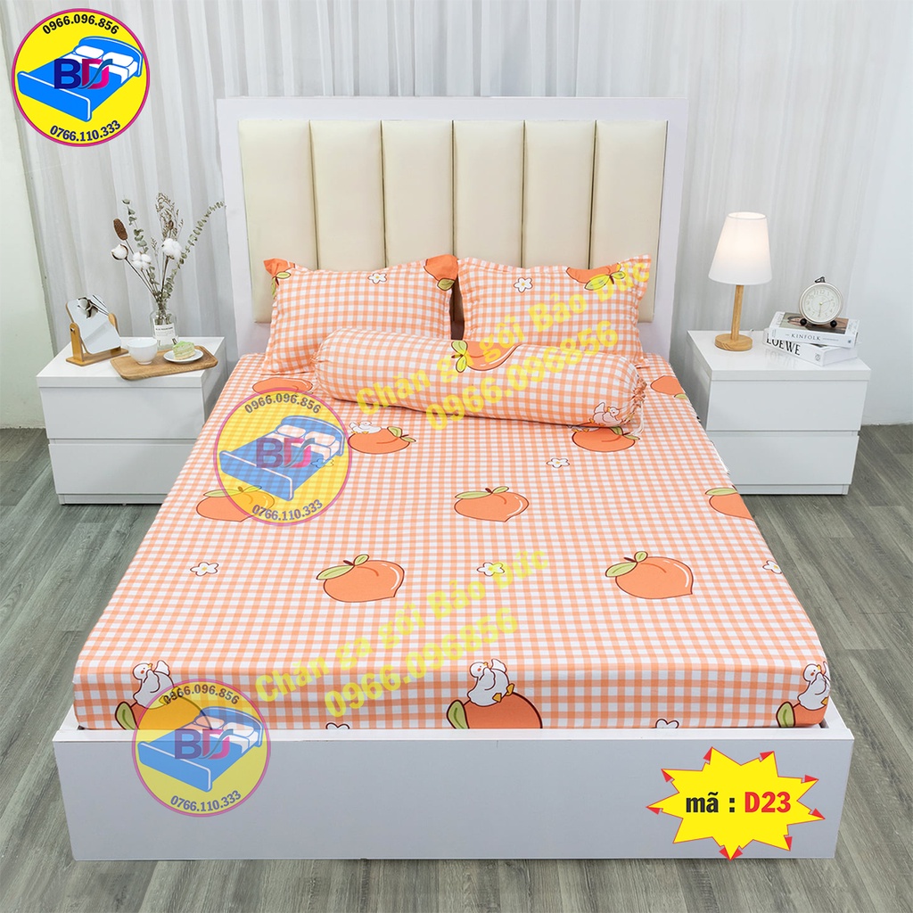 Set ga gối cotton poly ( gồm 4 món )