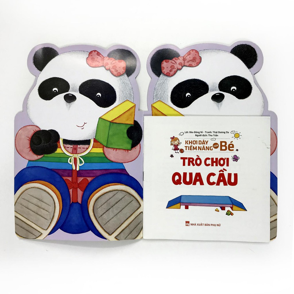 Sách - Bộ sách Gấu Trúc - Khơi dậy tiềm năng của bé (bộ 6q) | BigBuy360 - bigbuy360.vn