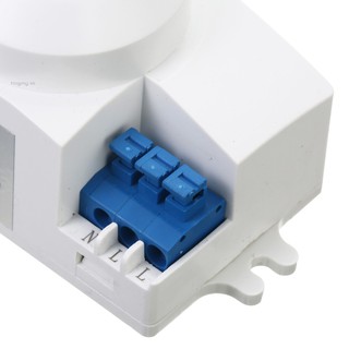 220V 5.8GHz Microwave Movement Motion Radar Motion Sensor Switch For Light