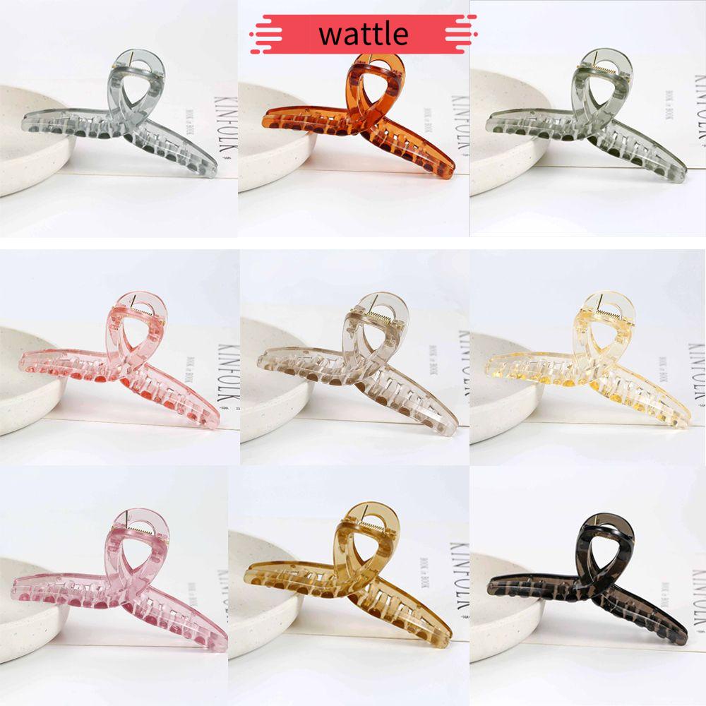 Kẹp tóc dạng móng vuốt nhiều màu sắc thời trang thanh lịch chống trượt cho nữ