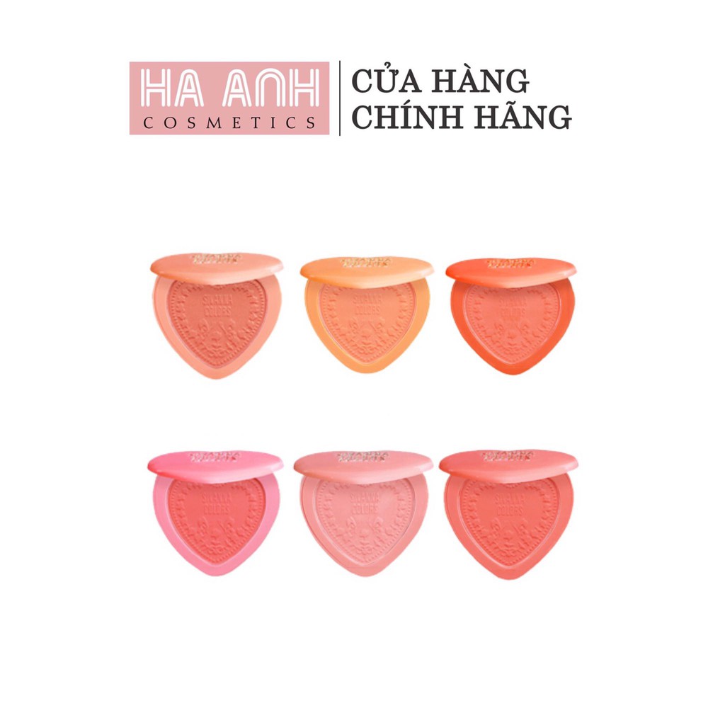 PHẤN MÁ SIVANNA COLORS SO CHIC LONG-LASTING 16 HOURS BLUSH