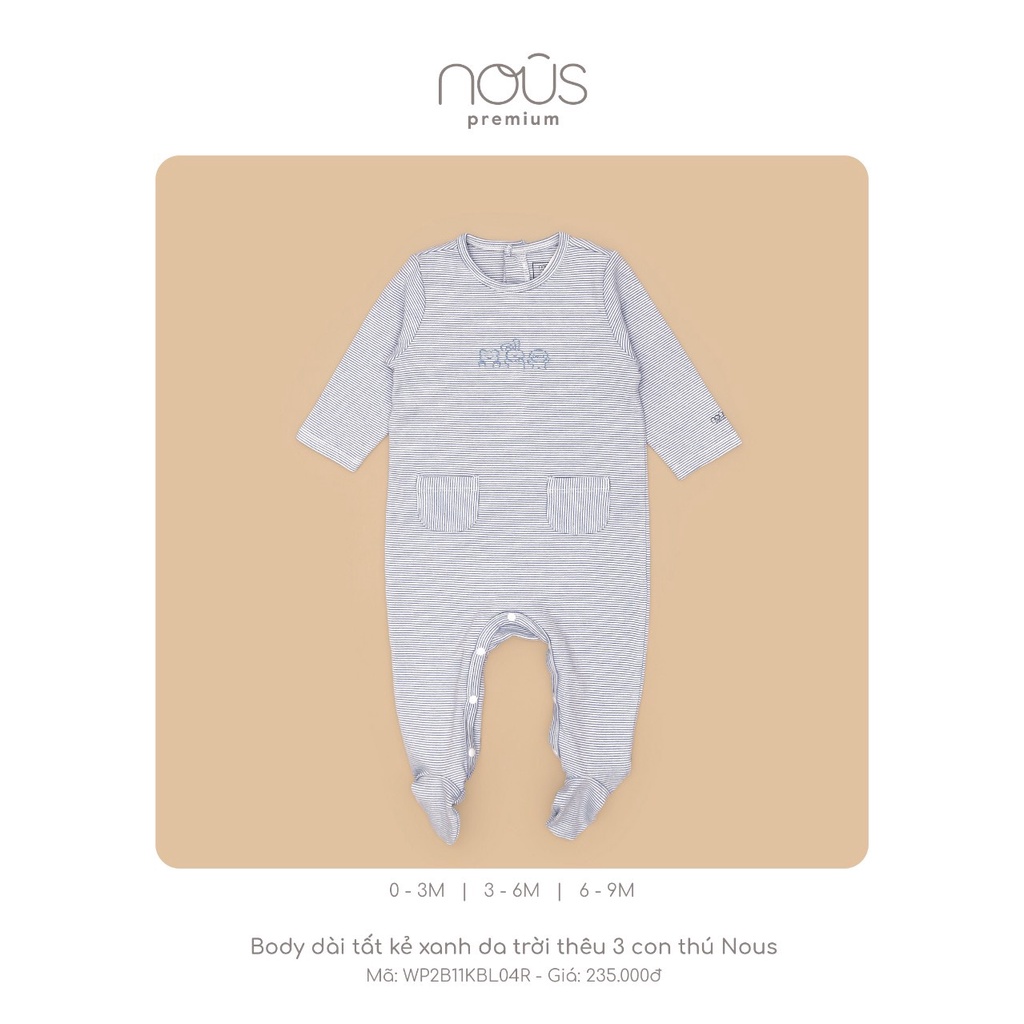 Body nous có tất size 0-3m và 3-6m