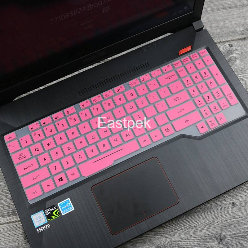 Miếng dán bảo vệ bàn phím máy tính ASUS ROG STRIX HERO II GL504G GL504GM GL504GS 15.6'' bằng silicon