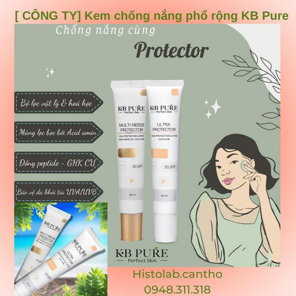 KEM CHỐNG NẮNG PHỔ RỘNG ĐỒNG PEPTIDE KB PURE