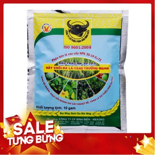 Phân Bón Lá Kích Chồi, Ra Lá, Đẻ Nhánh Đầu Trâu 30-10-5