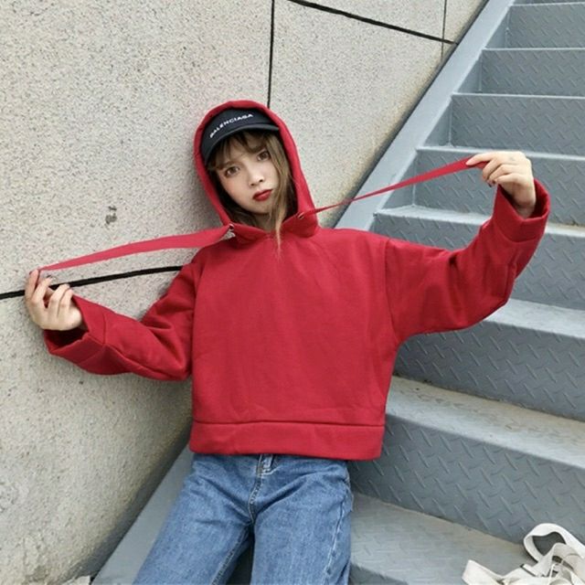 ][ORDER] Áo nỉ croptop
