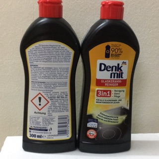 Dung dịch vệ sinh bếp từ, bếp hồng ngoại Denkmit ĐỨC chai 300 ml
